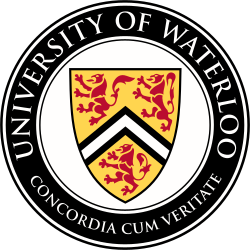 University of Waterloo, Ontario University of Waterloo, Ontario