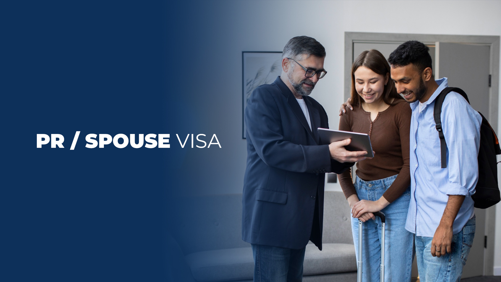 People celebrating success - PR and Spouse Visa services